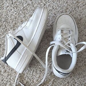 Nike Kids White and Black  Sneakers